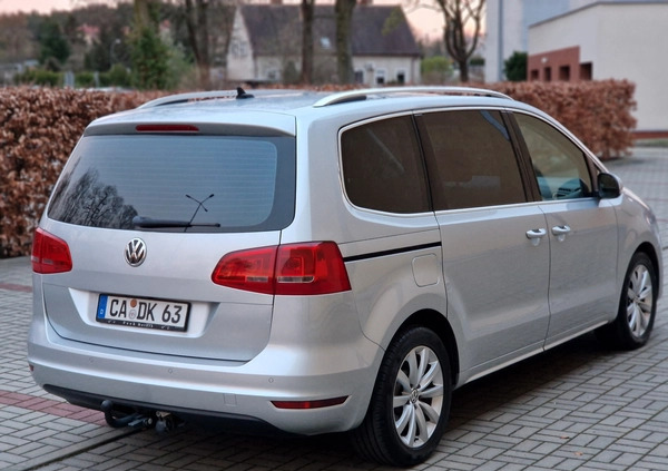 Volkswagen Sharan cena 43000 przebieg: 169000, rok produkcji 2010 z Żary małe 667